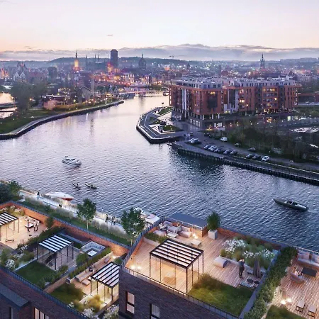 Riverside Apartments Nadmotlawie - Gym & Sauna, Motlawa 그단스크