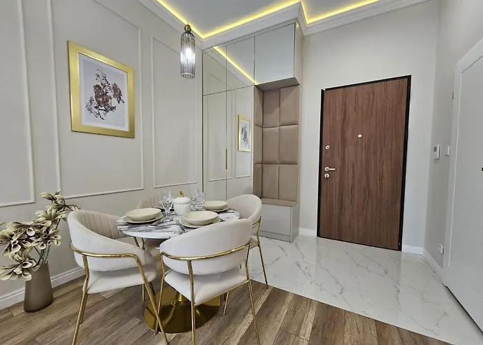 아파트 Riverside Apartments Nadmotlawie - Gym & Sauna, Motlawa 그단스크