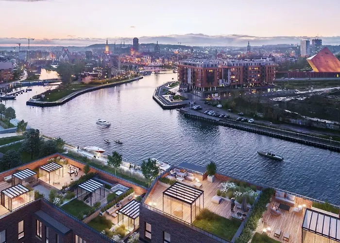 Riverside Apartments Nadmotlawie - Gym & Sauna, Motlawa Gdaňsk